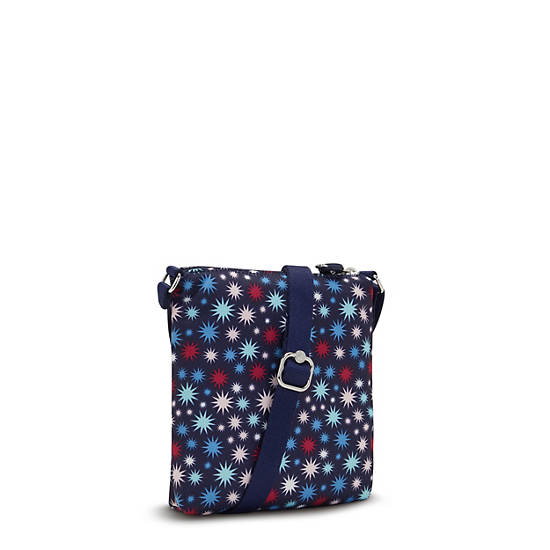 Kipling Alvar Extra Small Printed Mini Çanta Mavi | TR 1902ZU